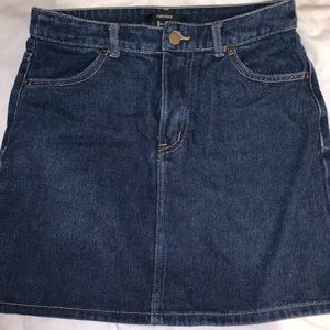 Forever 21 Jean Skirt